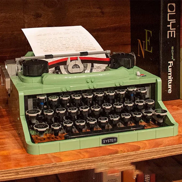 Retro Ideas Typewriter Blocks