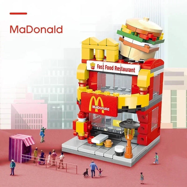 Mini City Street Building Set