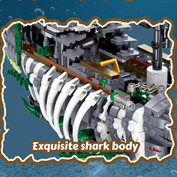Ghost Shark Pirate Adventure Set